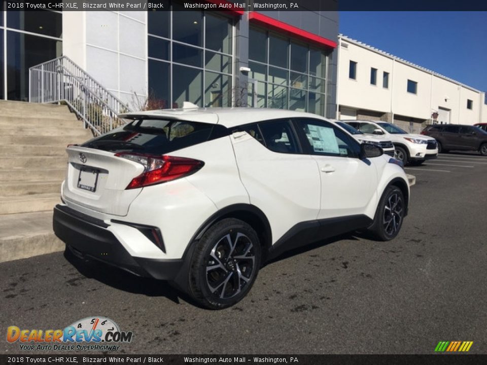 2018 Toyota C-HR XLE Blizzard White Pearl / Black Photo #4