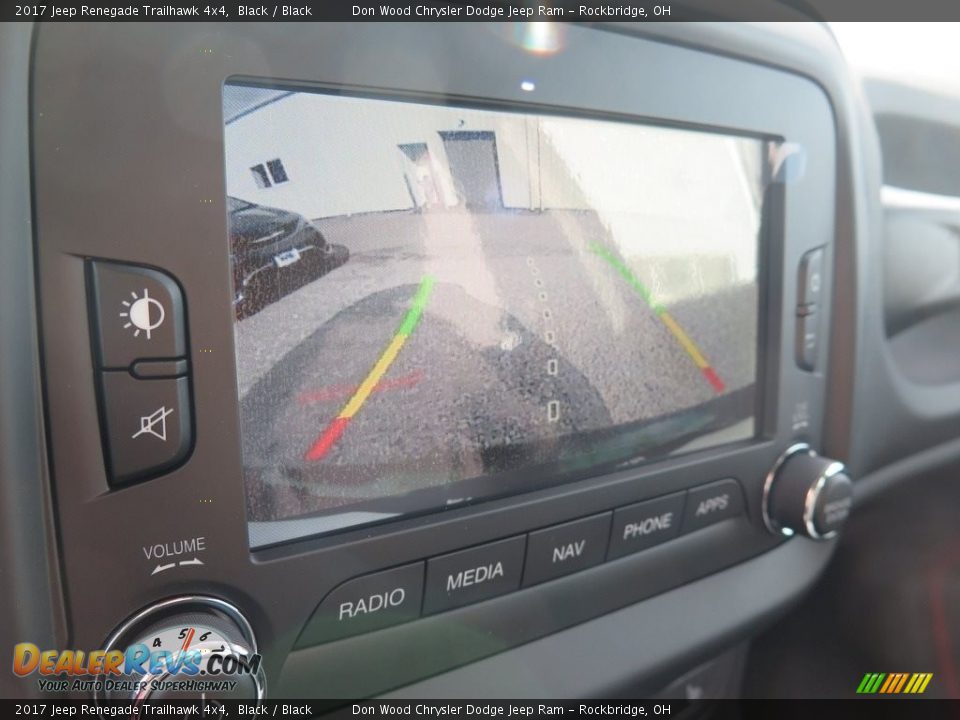 2017 Jeep Renegade Trailhawk 4x4 Black / Black Photo #2