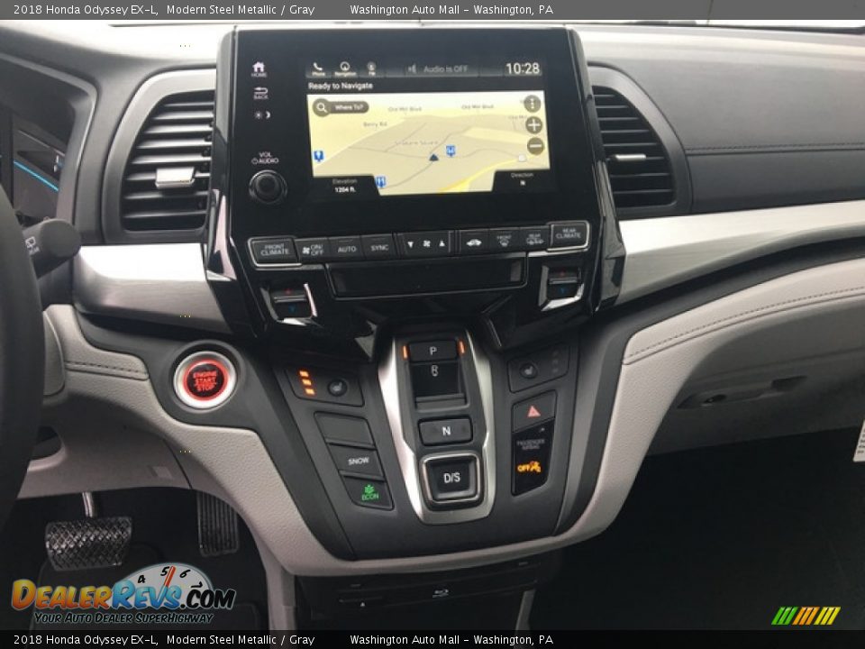2018 Honda Odyssey EX-L Modern Steel Metallic / Gray Photo #14