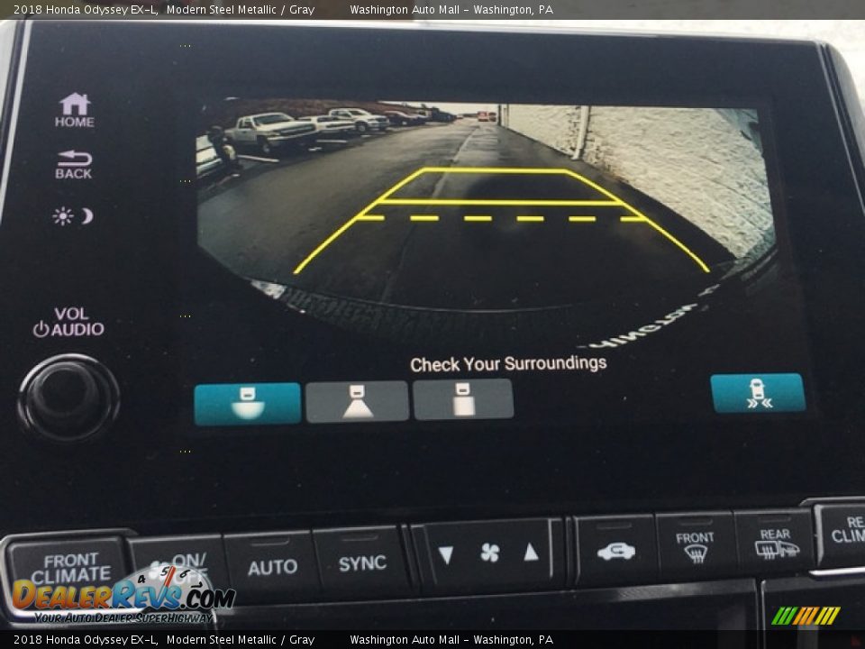 2018 Honda Odyssey EX-L Modern Steel Metallic / Gray Photo #21