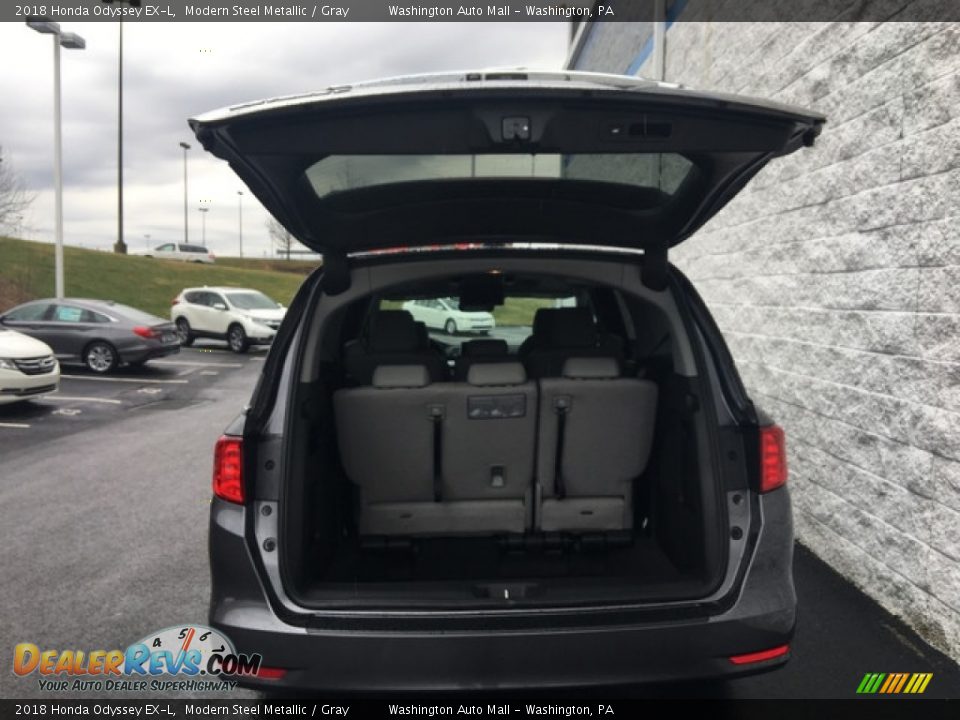 2018 Honda Odyssey EX-L Modern Steel Metallic / Gray Photo #26