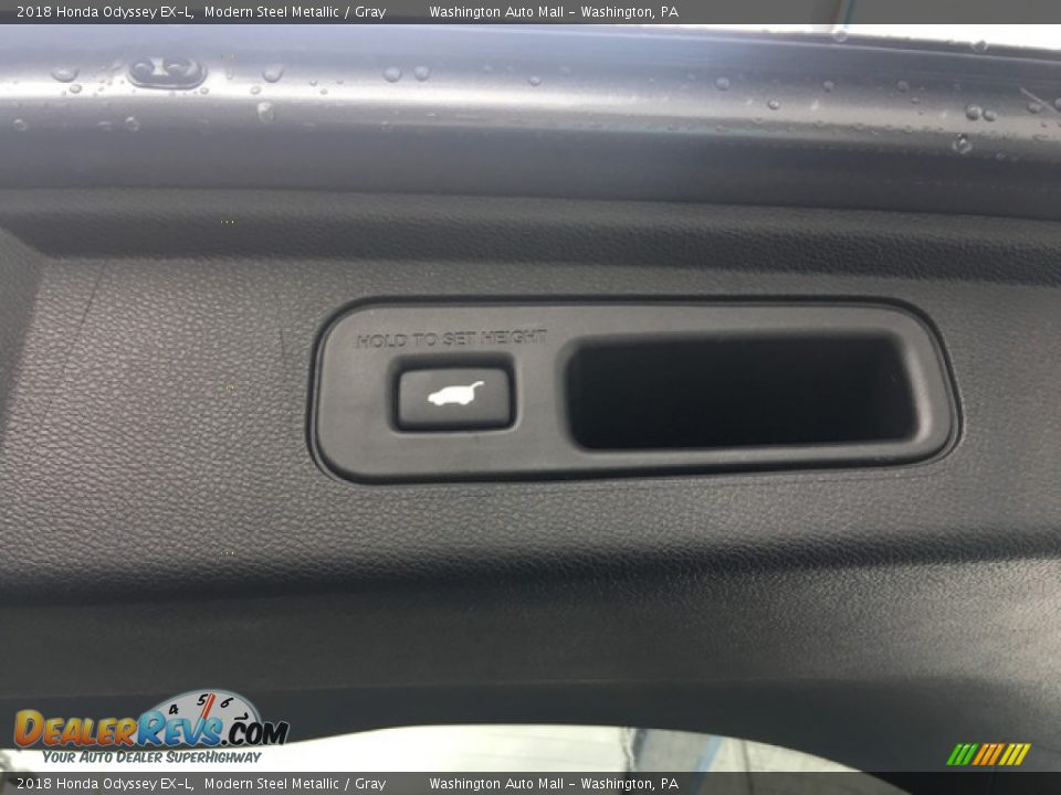 2018 Honda Odyssey EX-L Modern Steel Metallic / Gray Photo #27