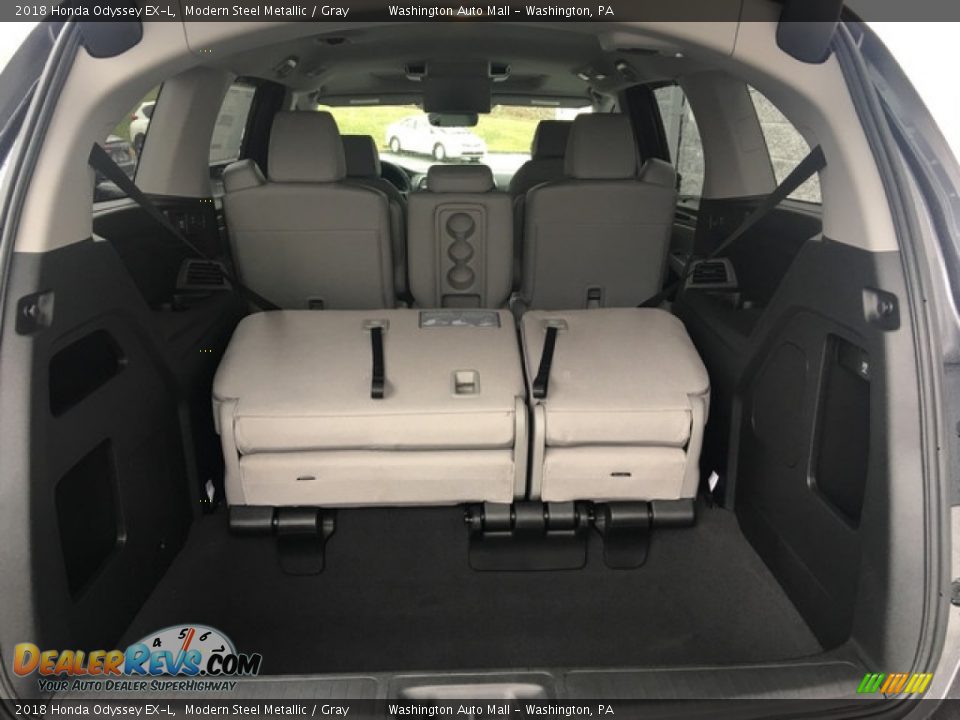 2018 Honda Odyssey EX-L Modern Steel Metallic / Gray Photo #29