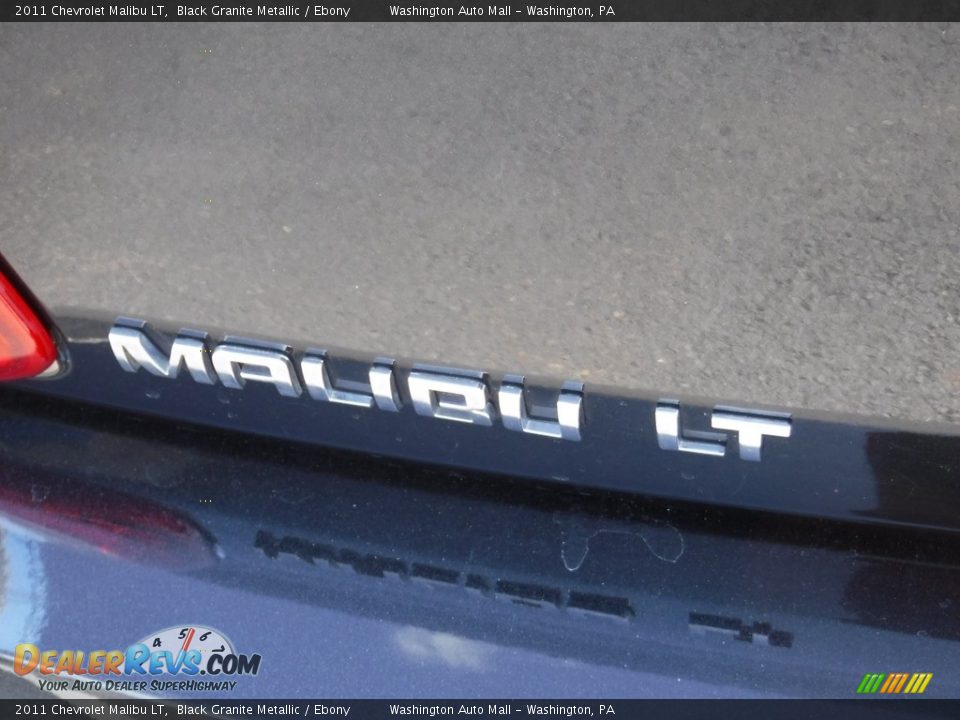 2011 Chevrolet Malibu LT Black Granite Metallic / Ebony Photo #9