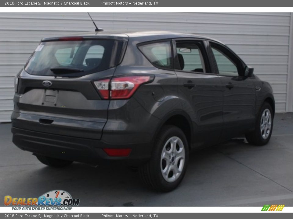 2018 Ford Escape S Magnetic / Charcoal Black Photo #8