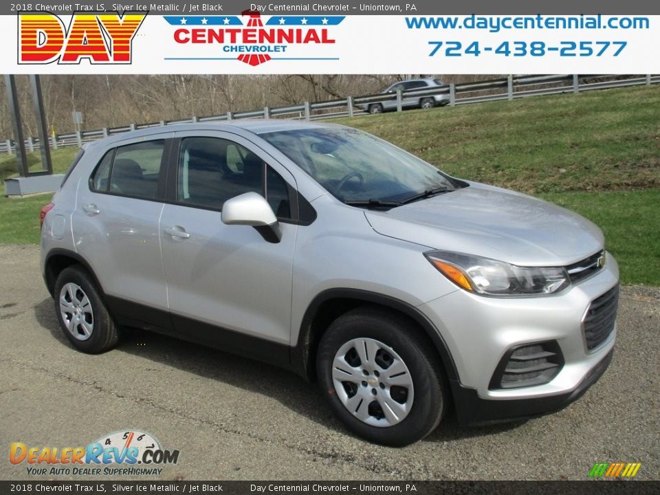 2018 Chevrolet Trax LS Silver Ice Metallic / Jet Black Photo #1