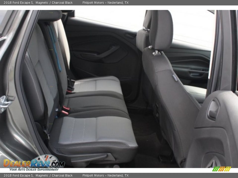 2018 Ford Escape S Magnetic / Charcoal Black Photo #28
