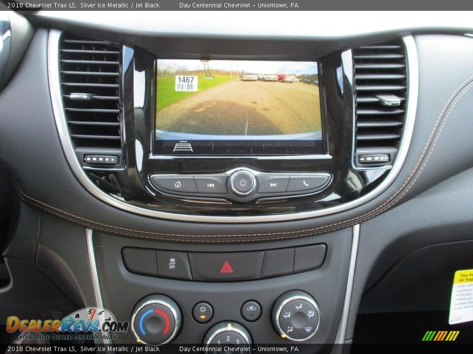 2018 Chevrolet Trax LS Silver Ice Metallic / Jet Black Photo #8