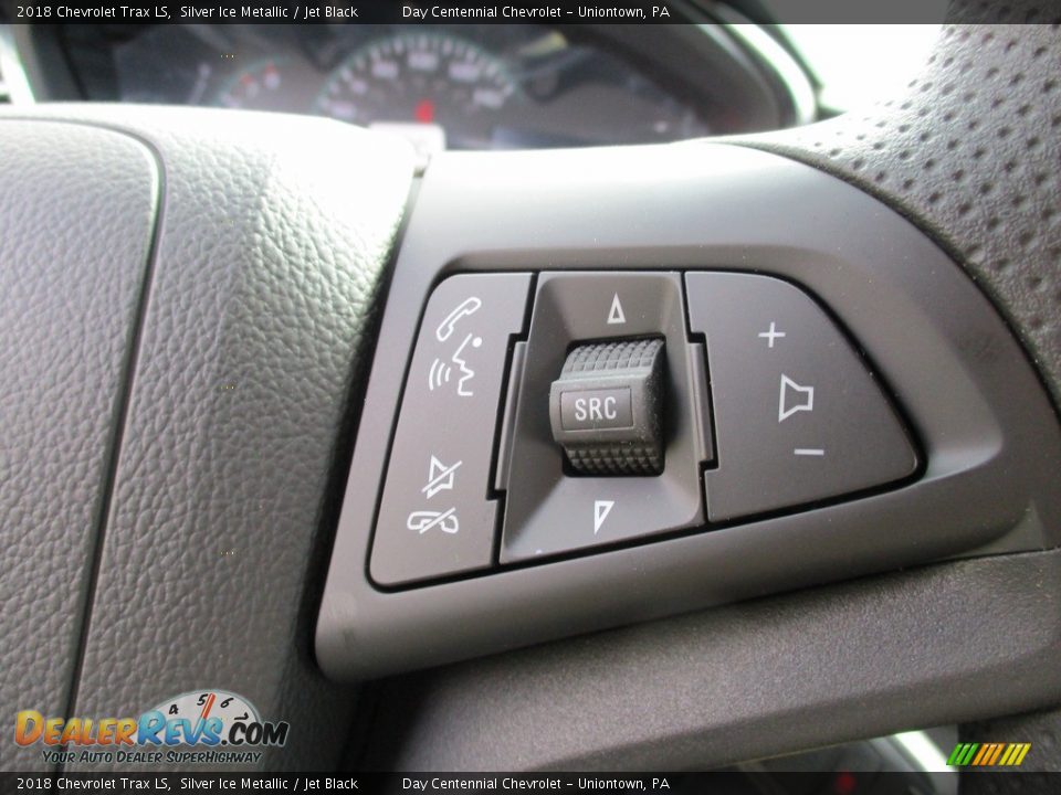 2018 Chevrolet Trax LS Silver Ice Metallic / Jet Black Photo #9