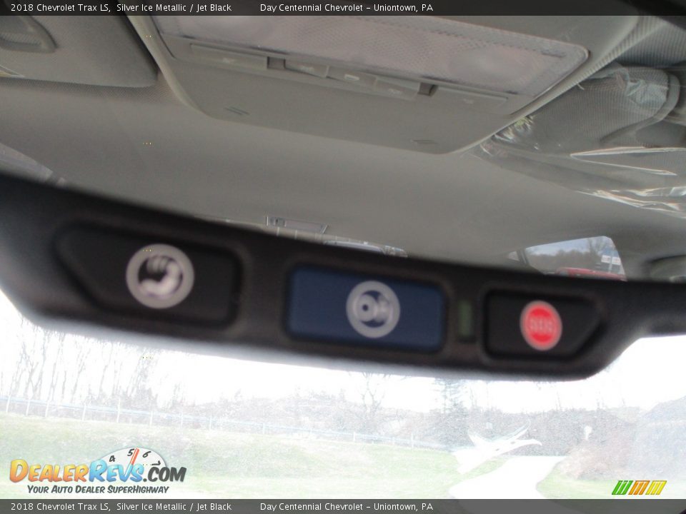 2018 Chevrolet Trax LS Silver Ice Metallic / Jet Black Photo #10