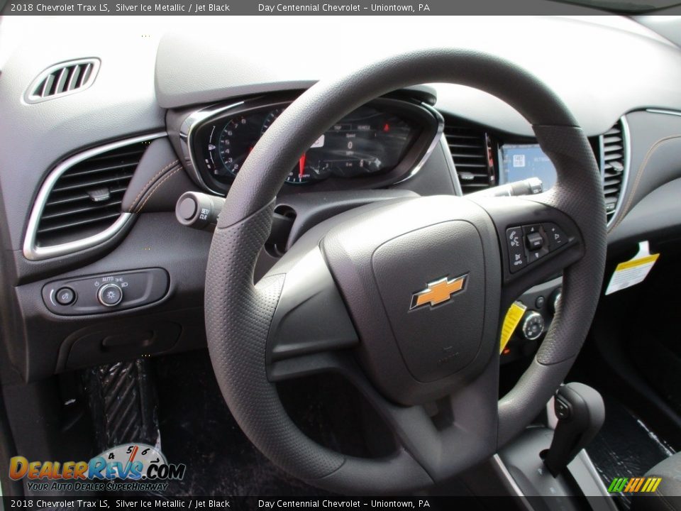 2018 Chevrolet Trax LS Silver Ice Metallic / Jet Black Photo #13