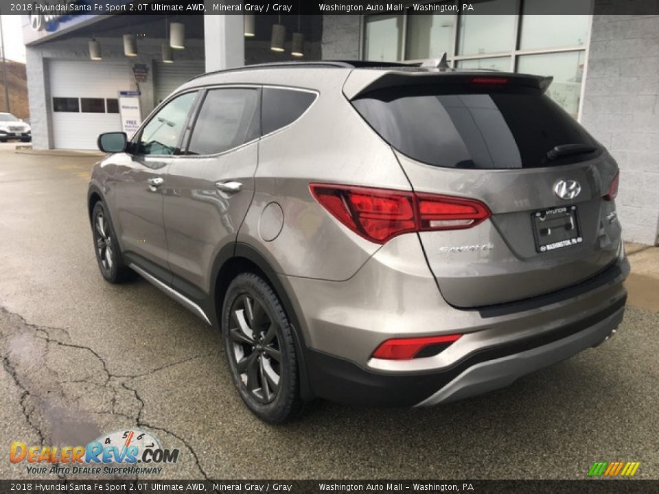 2018 Hyundai Santa Fe Sport 2.0T Ultimate AWD Mineral Gray / Gray Photo #6