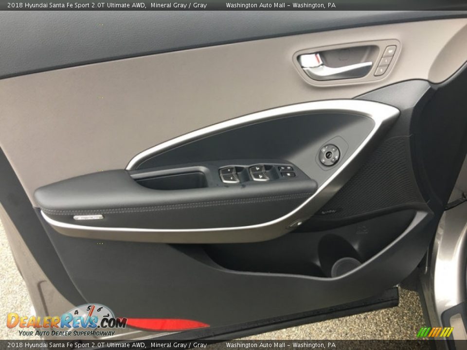 2018 Hyundai Santa Fe Sport 2.0T Ultimate AWD Mineral Gray / Gray Photo #12