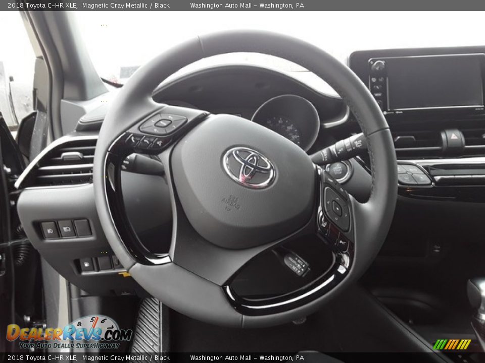 2018 Toyota C-HR XLE Magnetic Gray Metallic / Black Photo #8