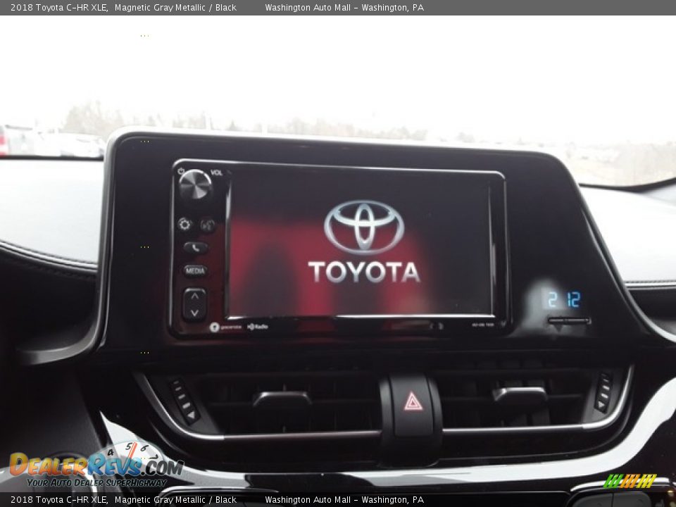 2018 Toyota C-HR XLE Magnetic Gray Metallic / Black Photo #10