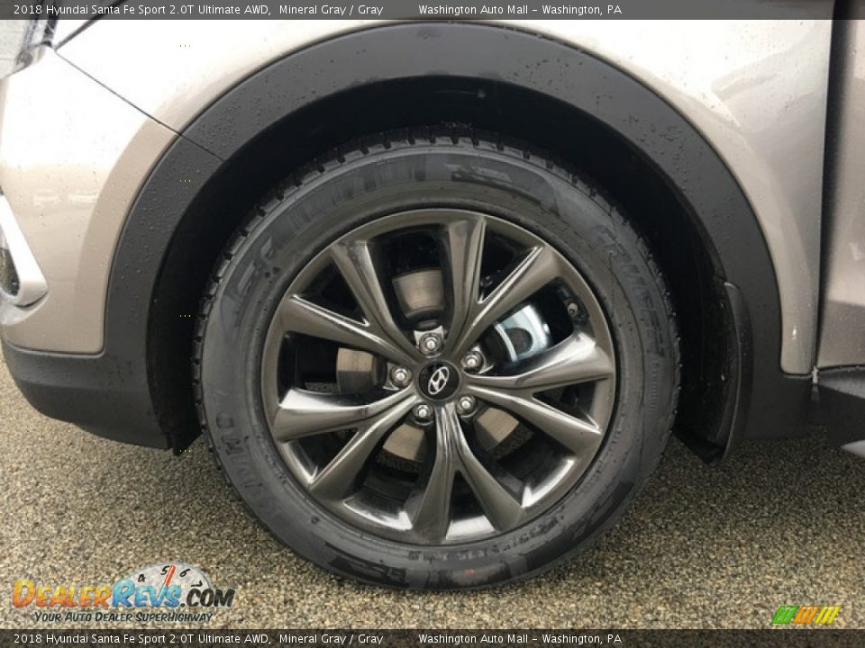 2018 Hyundai Santa Fe Sport 2.0T Ultimate AWD Mineral Gray / Gray Photo #27