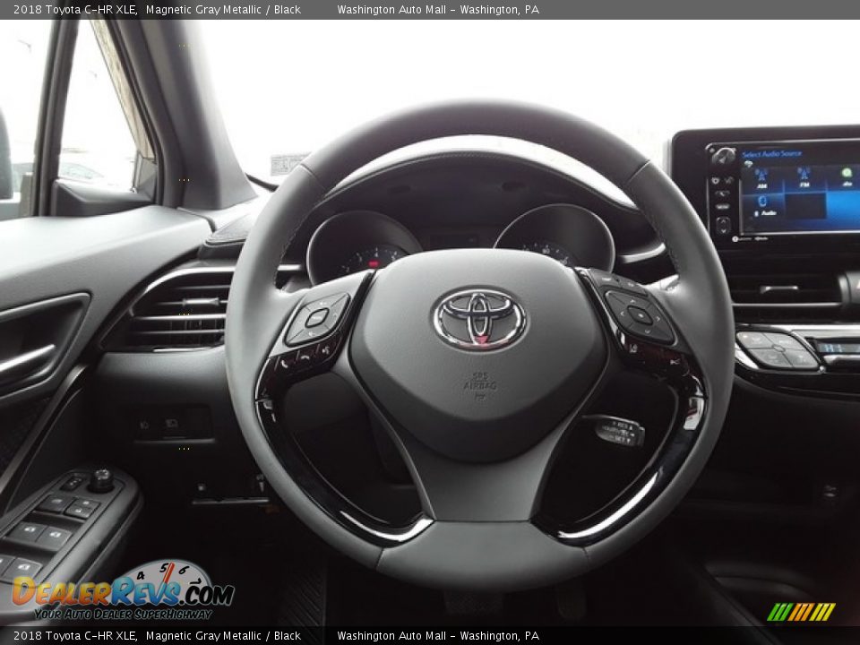 2018 Toyota C-HR XLE Magnetic Gray Metallic / Black Photo #8