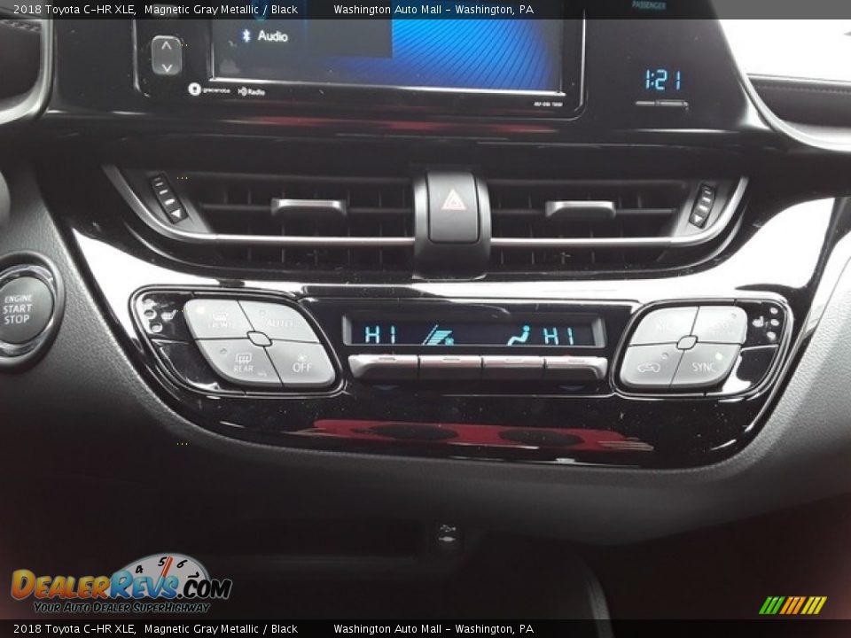 2018 Toyota C-HR XLE Magnetic Gray Metallic / Black Photo #10