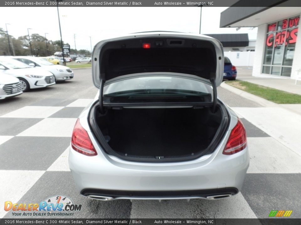 2016 Mercedes-Benz C 300 4Matic Sedan Diamond Silver Metallic / Black Photo #5