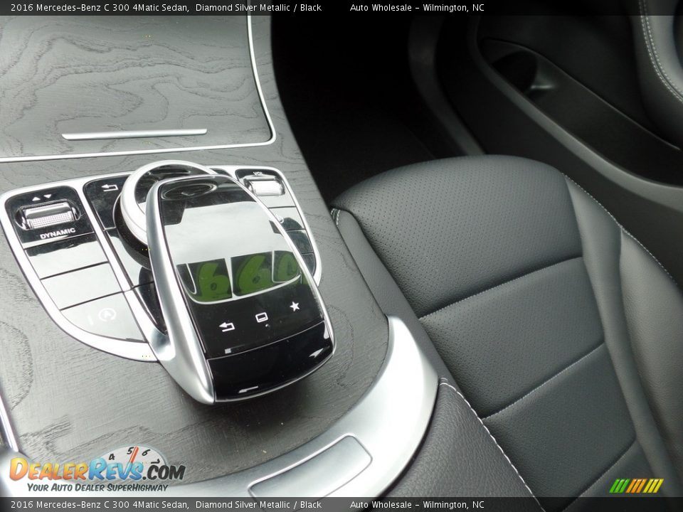 2016 Mercedes-Benz C 300 4Matic Sedan Diamond Silver Metallic / Black Photo #19