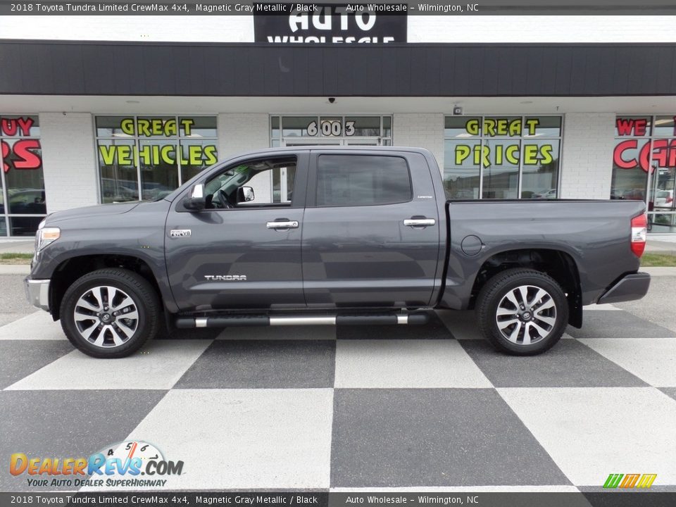 2018 Toyota Tundra Limited CrewMax 4x4 Magnetic Gray Metallic / Black Photo #1