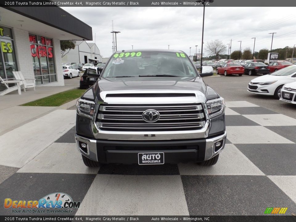 2018 Toyota Tundra Limited CrewMax 4x4 Magnetic Gray Metallic / Black Photo #2