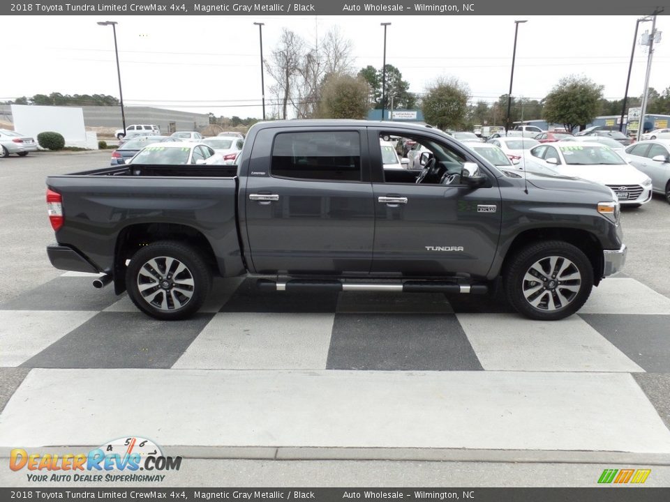 2018 Toyota Tundra Limited CrewMax 4x4 Magnetic Gray Metallic / Black Photo #3