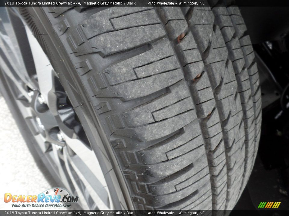 2018 Toyota Tundra Limited CrewMax 4x4 Magnetic Gray Metallic / Black Photo #8
