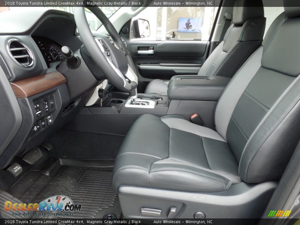 2018 Toyota Tundra Limited CrewMax 4x4 Magnetic Gray Metallic / Black Photo #10