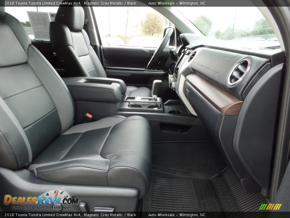 2018 Toyota Tundra Limited CrewMax 4x4 Magnetic Gray Metallic / Black Photo #13