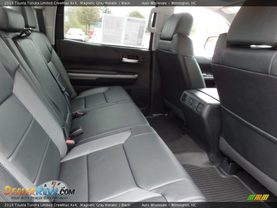 2018 Toyota Tundra Limited CrewMax 4x4 Magnetic Gray Metallic / Black Photo #14