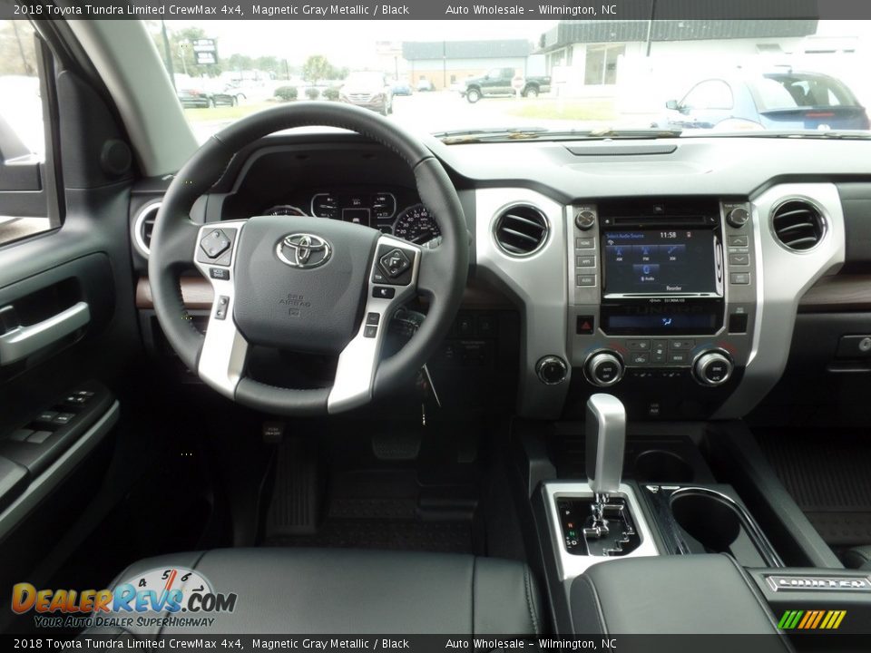 2018 Toyota Tundra Limited CrewMax 4x4 Magnetic Gray Metallic / Black Photo #15