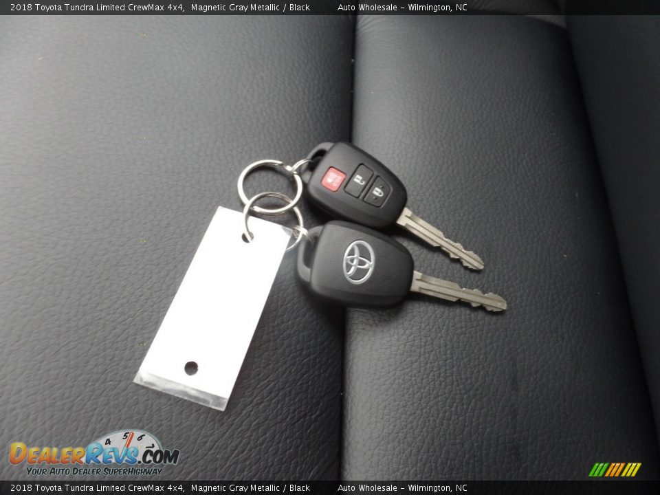 2018 Toyota Tundra Limited CrewMax 4x4 Magnetic Gray Metallic / Black Photo #20
