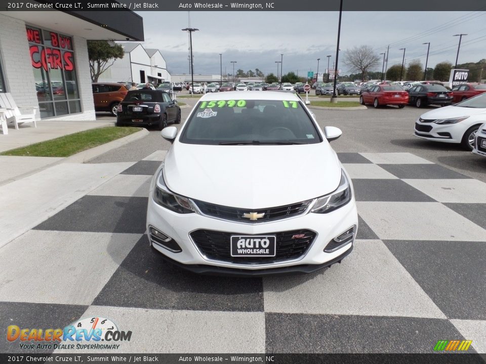 2017 Chevrolet Cruze LT Summit White / Jet Black Photo #2