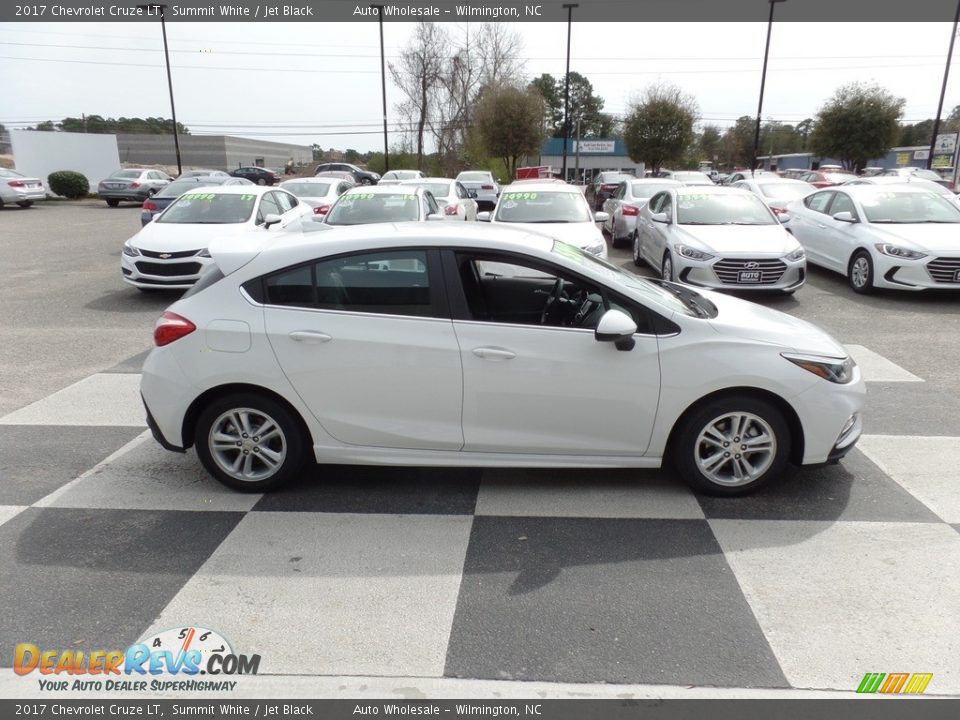 2017 Chevrolet Cruze LT Summit White / Jet Black Photo #3