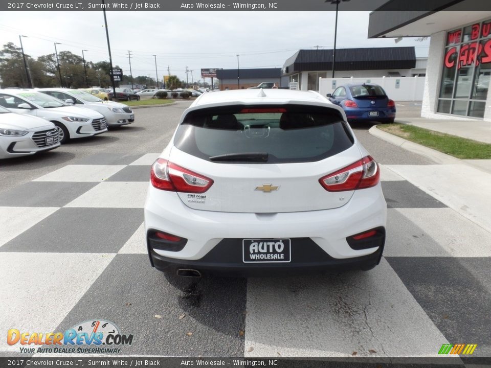 2017 Chevrolet Cruze LT Summit White / Jet Black Photo #4