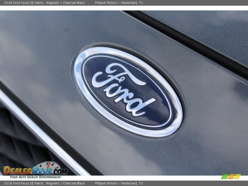 2018 Ford Focus SE Hatch Magnetic / Charcoal Black Photo #4