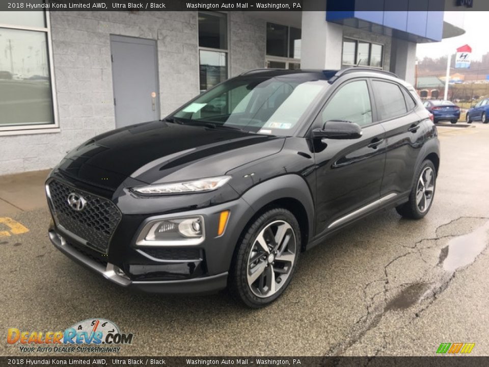 Front 3/4 View of 2018 Hyundai Kona Limited AWD Photo #8