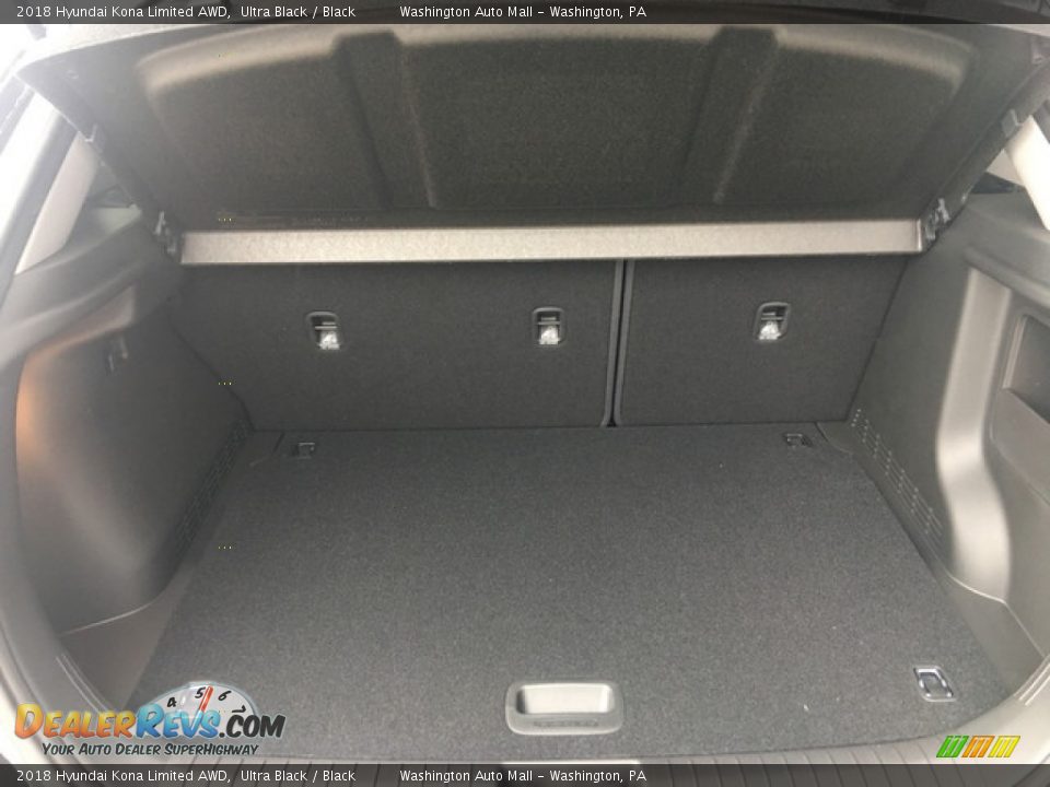 2018 Hyundai Kona Limited AWD Ultra Black / Black Photo #23