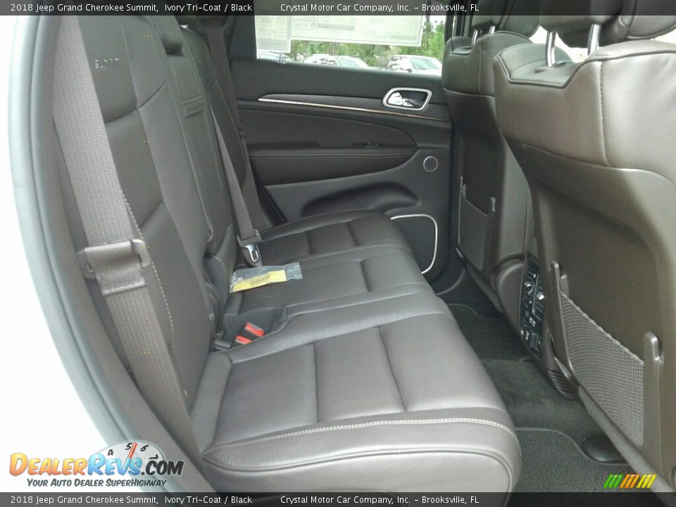 2018 Jeep Grand Cherokee Summit Ivory Tri-Coat / Black Photo #11