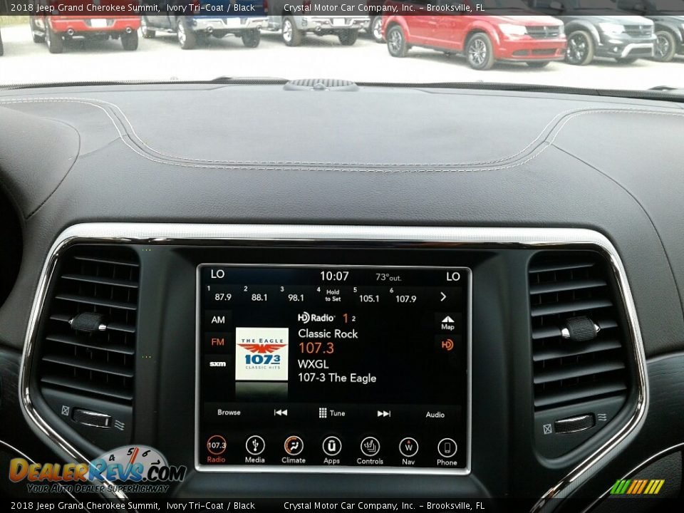 2018 Jeep Grand Cherokee Summit Ivory Tri-Coat / Black Photo #15