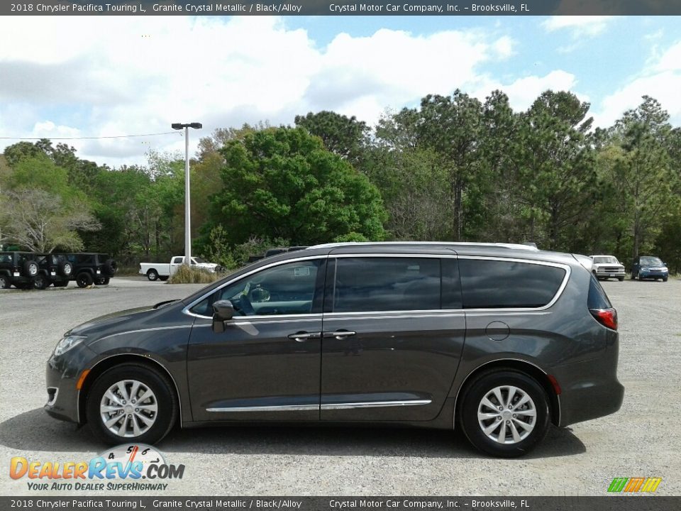 2018 Chrysler Pacifica Touring L Granite Crystal Metallic / Black/Alloy Photo #2