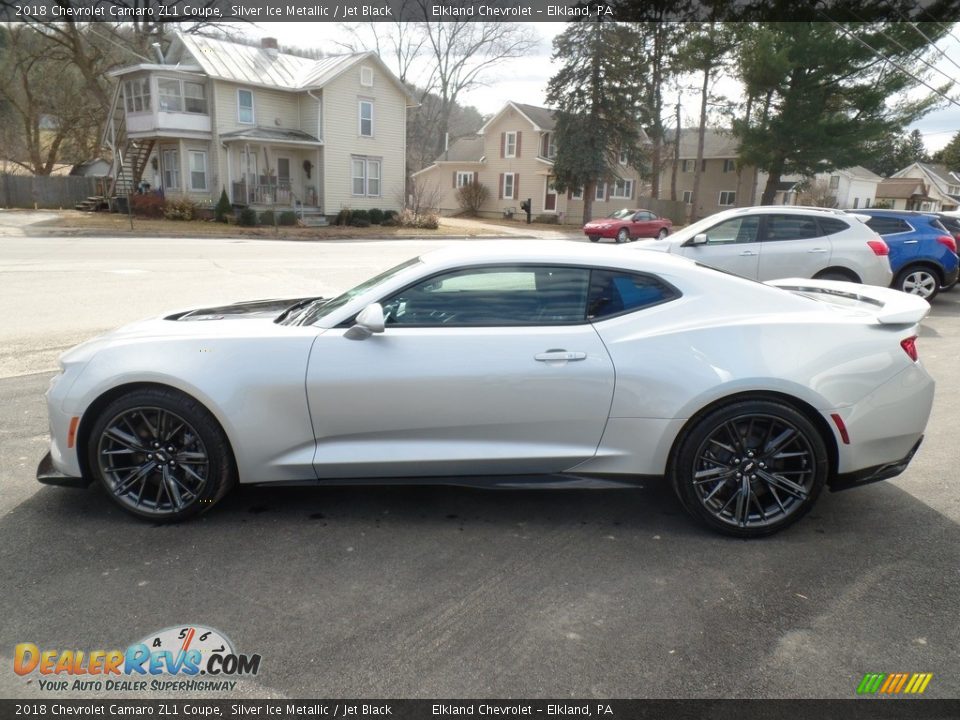 Silver Ice Metallic 2018 Chevrolet Camaro ZL1 Coupe Photo #9