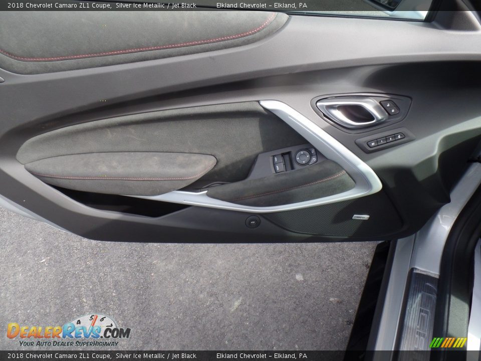 2018 Chevrolet Camaro ZL1 Coupe Silver Ice Metallic / Jet Black Photo #19