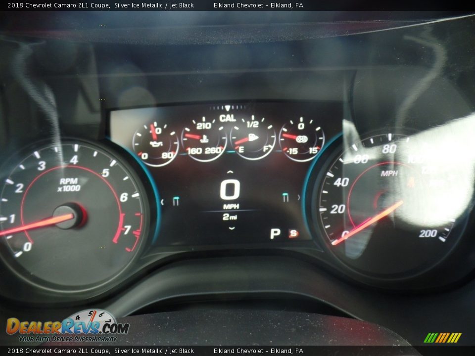 2018 Chevrolet Camaro ZL1 Coupe Gauges Photo #31