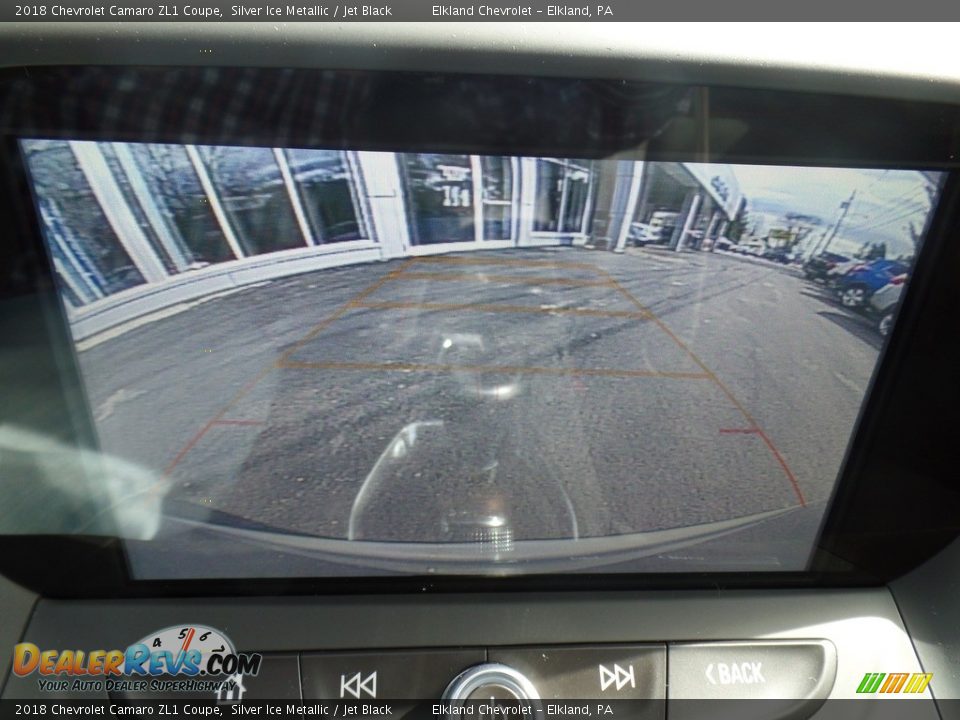 2018 Chevrolet Camaro ZL1 Coupe Silver Ice Metallic / Jet Black Photo #36