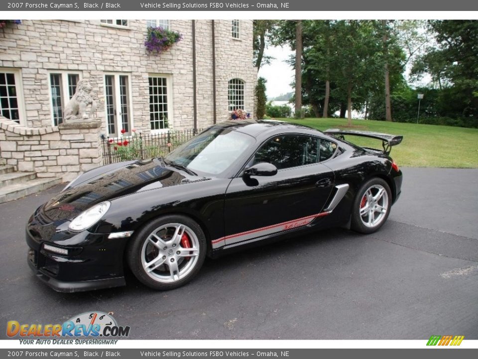 2007 Porsche Cayman S Black / Black Photo #1