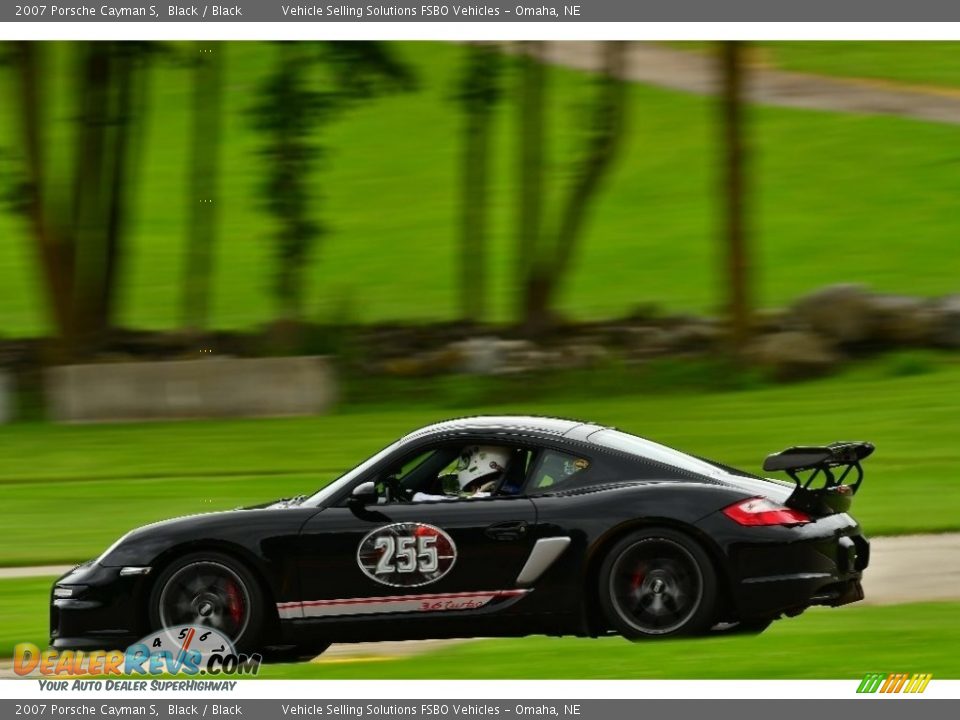 2007 Porsche Cayman S Black / Black Photo #3