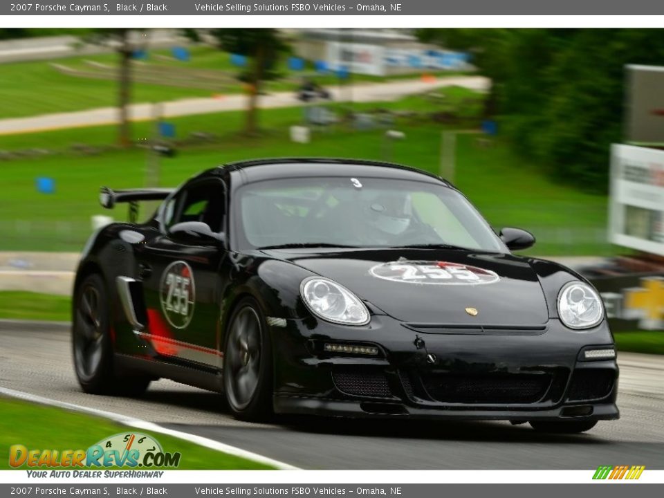 2007 Porsche Cayman S Black / Black Photo #4