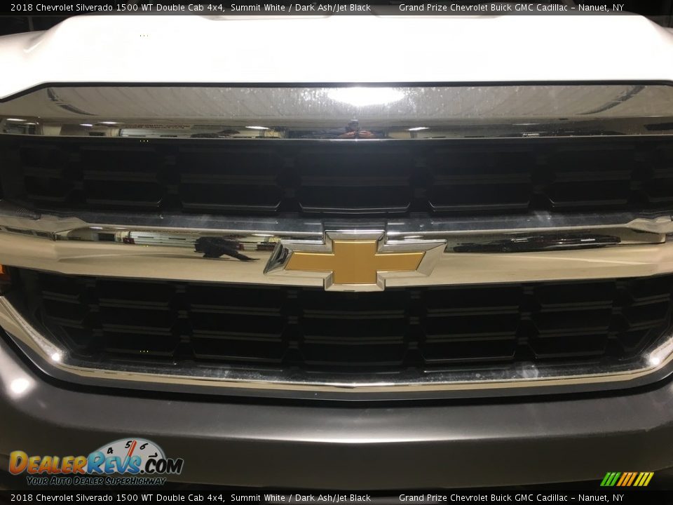 2018 Chevrolet Silverado 1500 WT Double Cab 4x4 Summit White / Dark Ash/Jet Black Photo #9